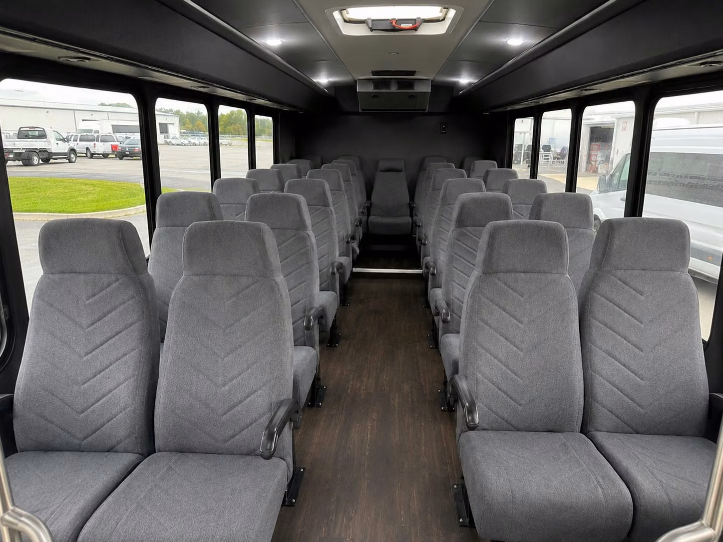 20 passenger minibus interior